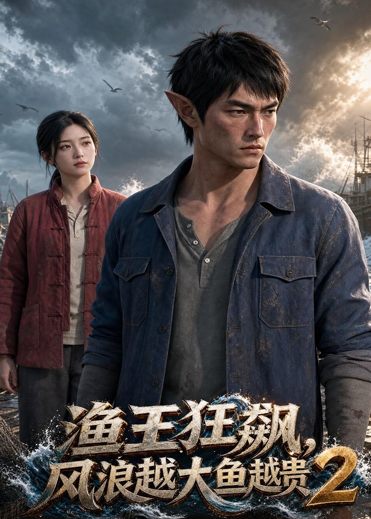 渔王狂飙，风浪越大鱼越贵2 AI漫剧海报