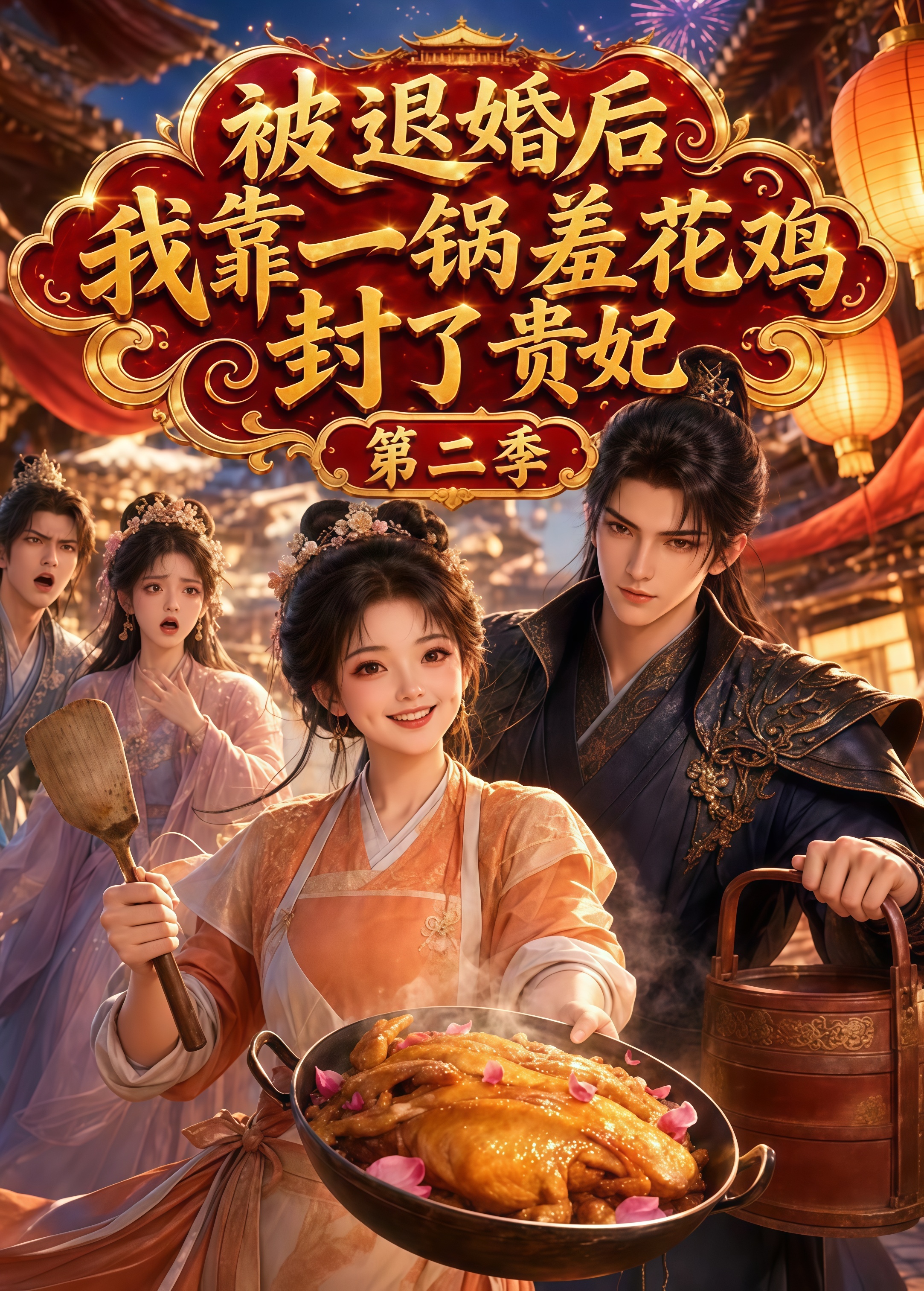 被退婚后，我靠一锅差花鸡封了贵妃 真人剧海报