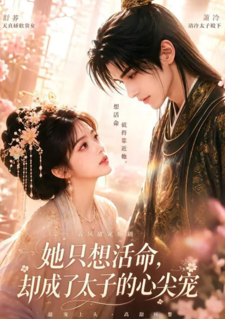 《她只想活命，却成了太子的心尖宠》海报