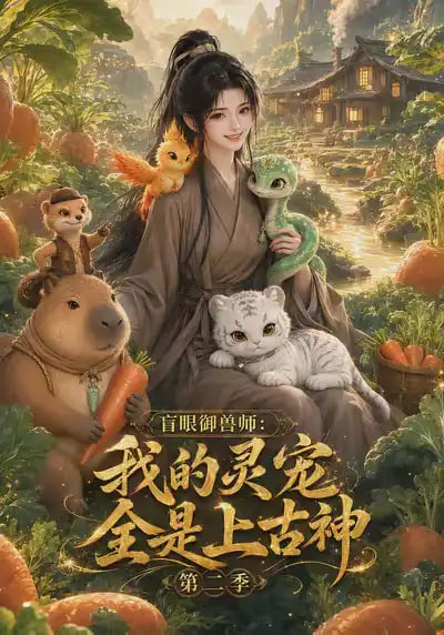 盲眼御兽师我的灵宠全是上古神 AI漫剧海报