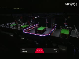 斯诺克英锦赛资格赛第三轮80进48 周跃龙4-0傅家俊（退赛） 20251125