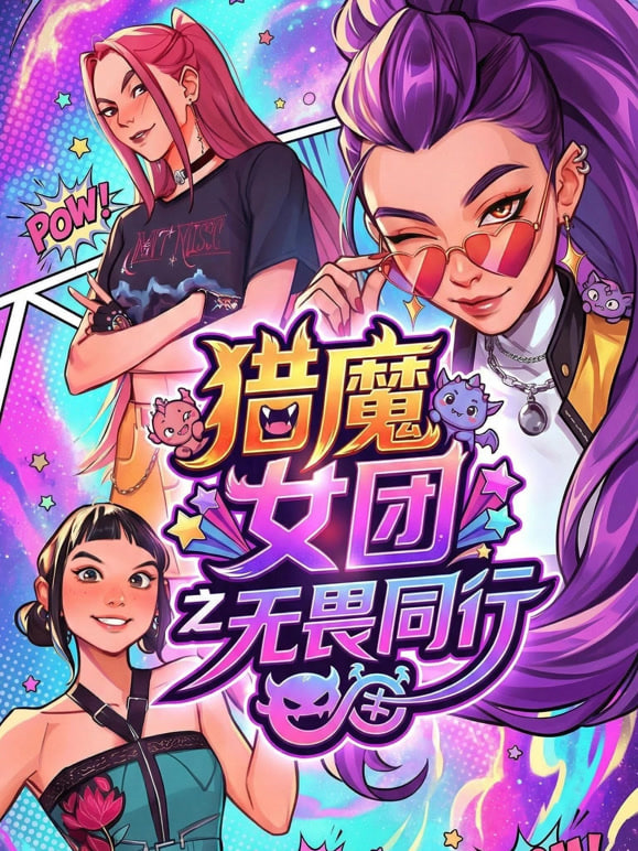 《猎魔女团之无畏同行》海报
