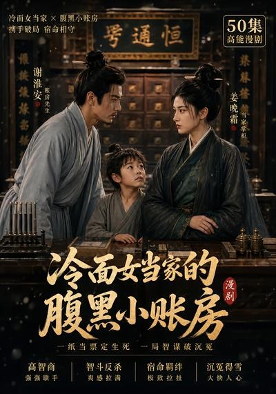冷面女当家的腹黑小账房