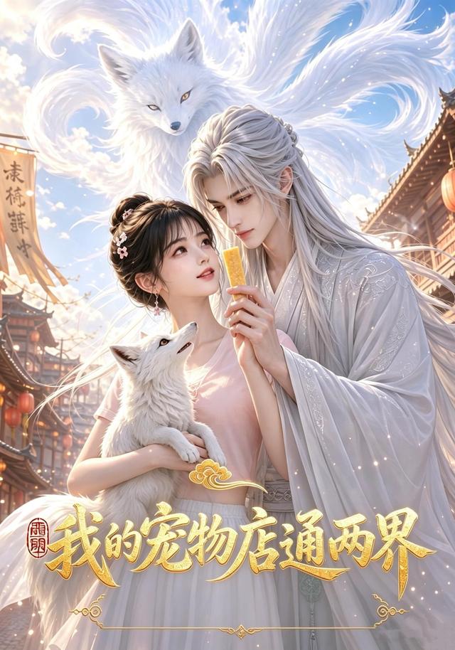 我的宠物店通两界 AI漫剧海报