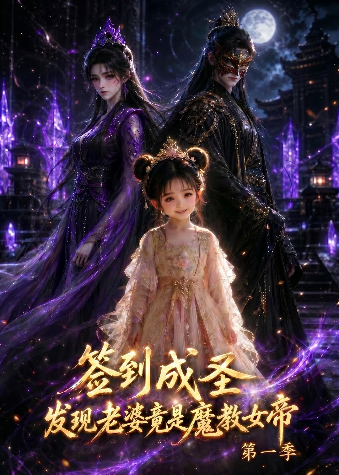 签到成圣，发现老婆竟是魔教女帝 AI漫剧海报