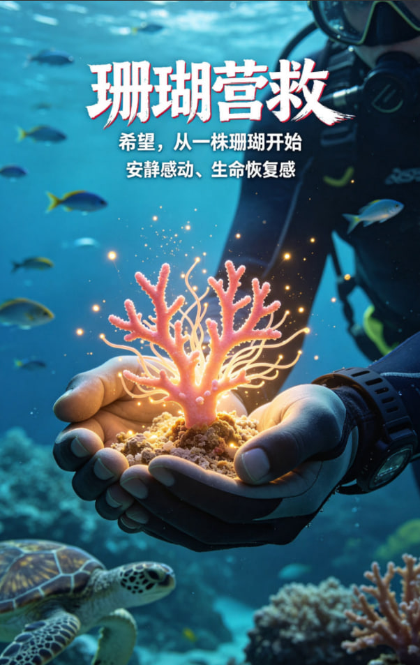 珊瑚营救封面图