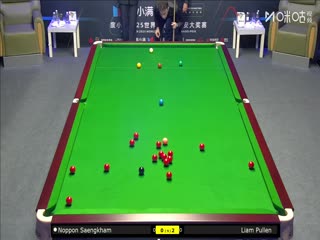 2025斯诺克西安大奖赛32进16 利亚姆·普伦5-0诺鹏·桑卡姆 20251009