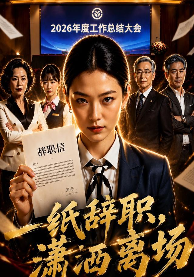一纸辞职,潇洒离场AI短剧