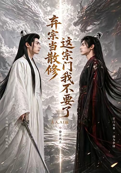 弃宗当散修，这宗门我不要了真人AI版封面图