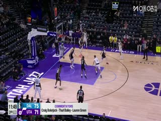 NBA常规赛 独行侠VS爵士 20251216