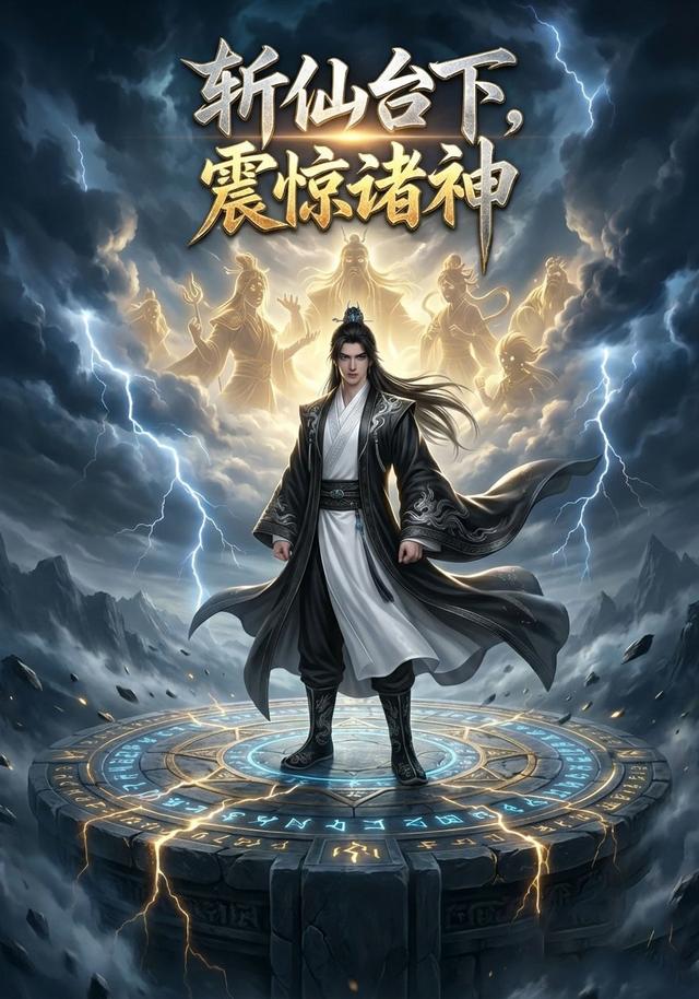 斩仙台下，震惊诸神 AI漫剧海报
