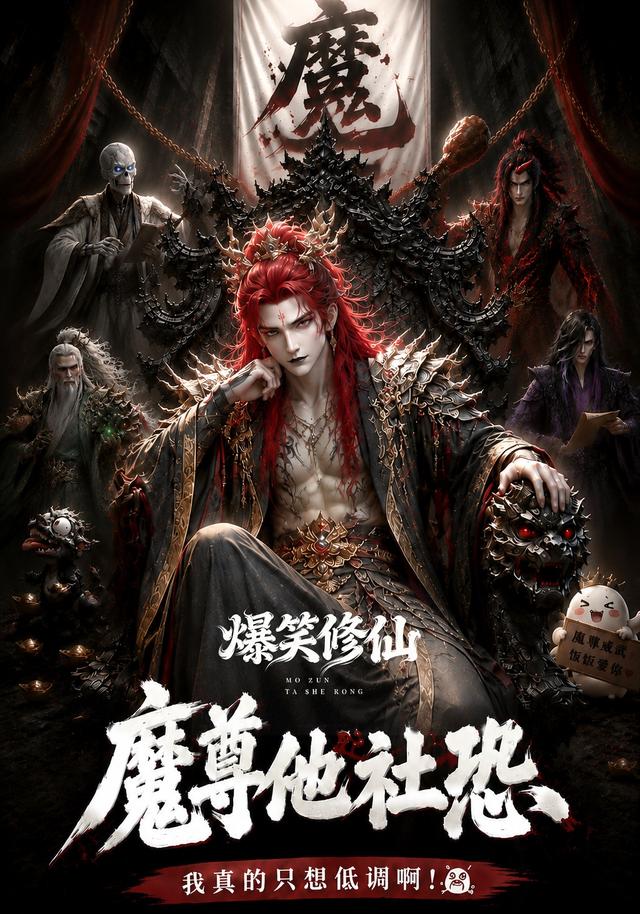 爆笑修仙,魔尊他社恐啊