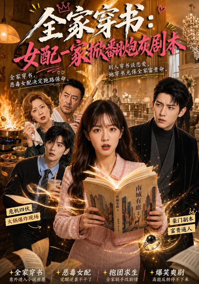 全家穿书：女配一家掀翻炮灰剧本封面图