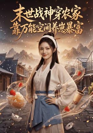 《末世战神穿农家，靠万能空间养崽暴富》海报