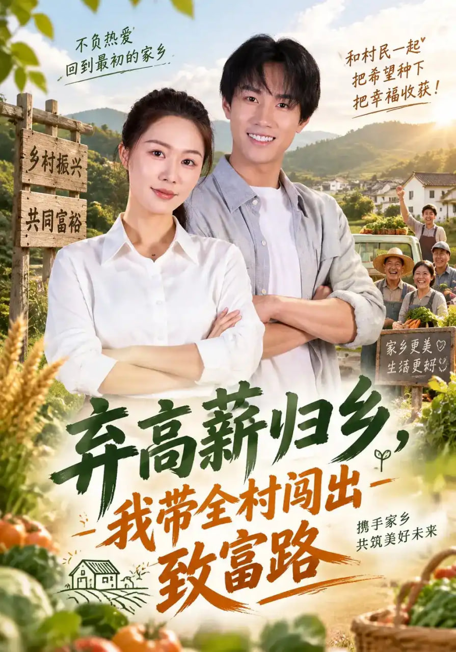 弃高薪归乡，我带全村闯出致富路封面图
