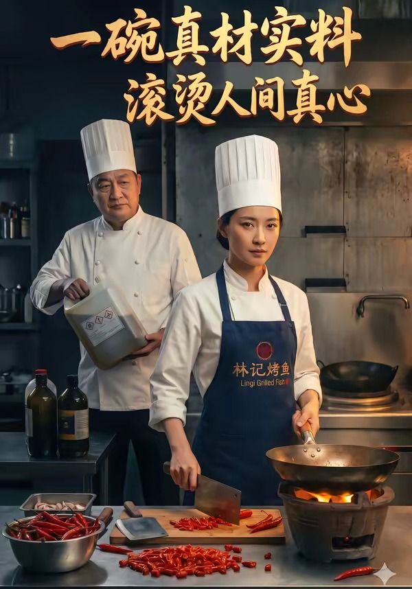 《一碗真才实料,滚烫人间真心》海报