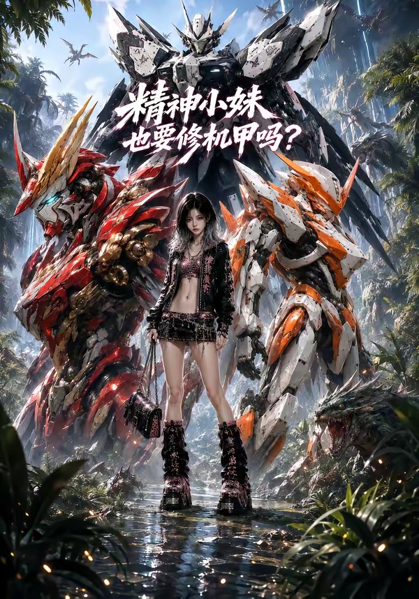 《精神小妹也要修机甲吗》海报