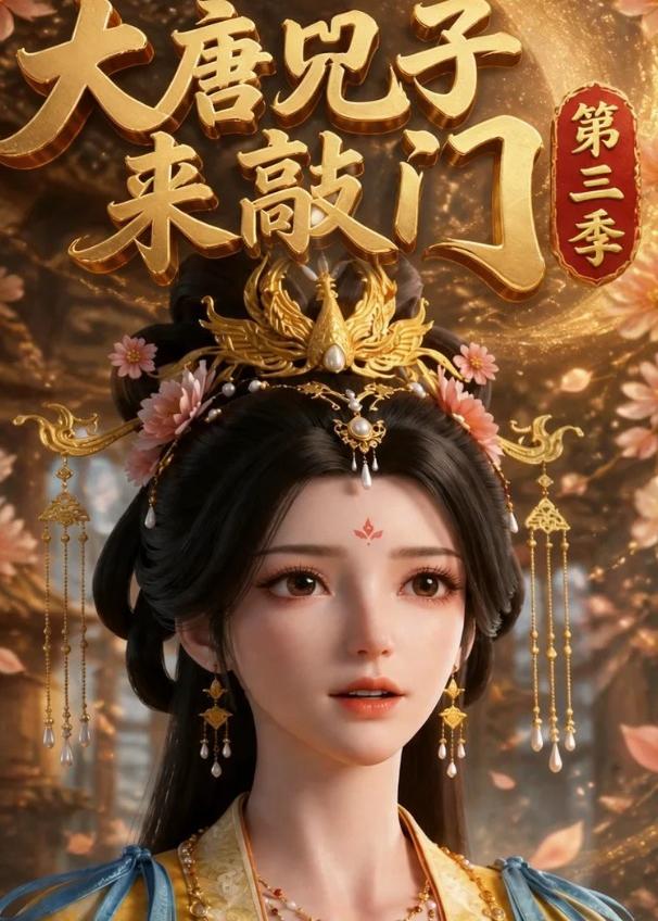 大唐兕子来敲门 AI漫剧海报