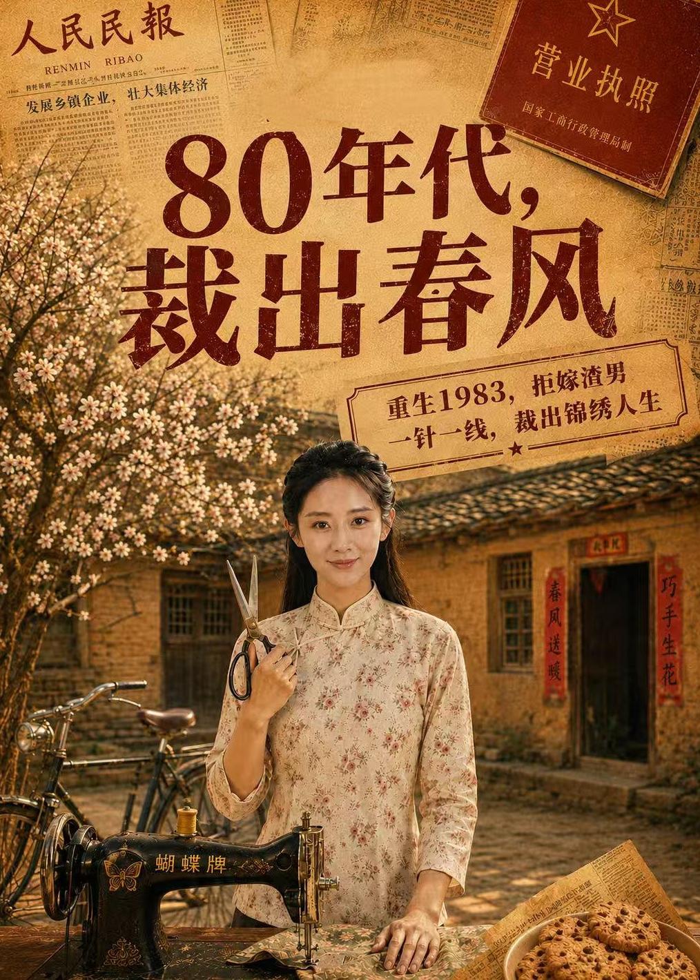 80年代，裁出春风 Ai