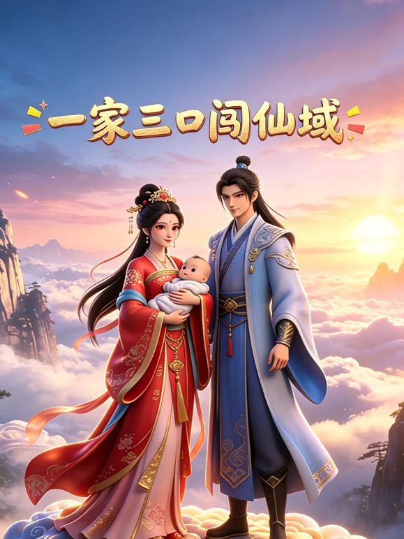【中国动漫】一家三口闯仙域