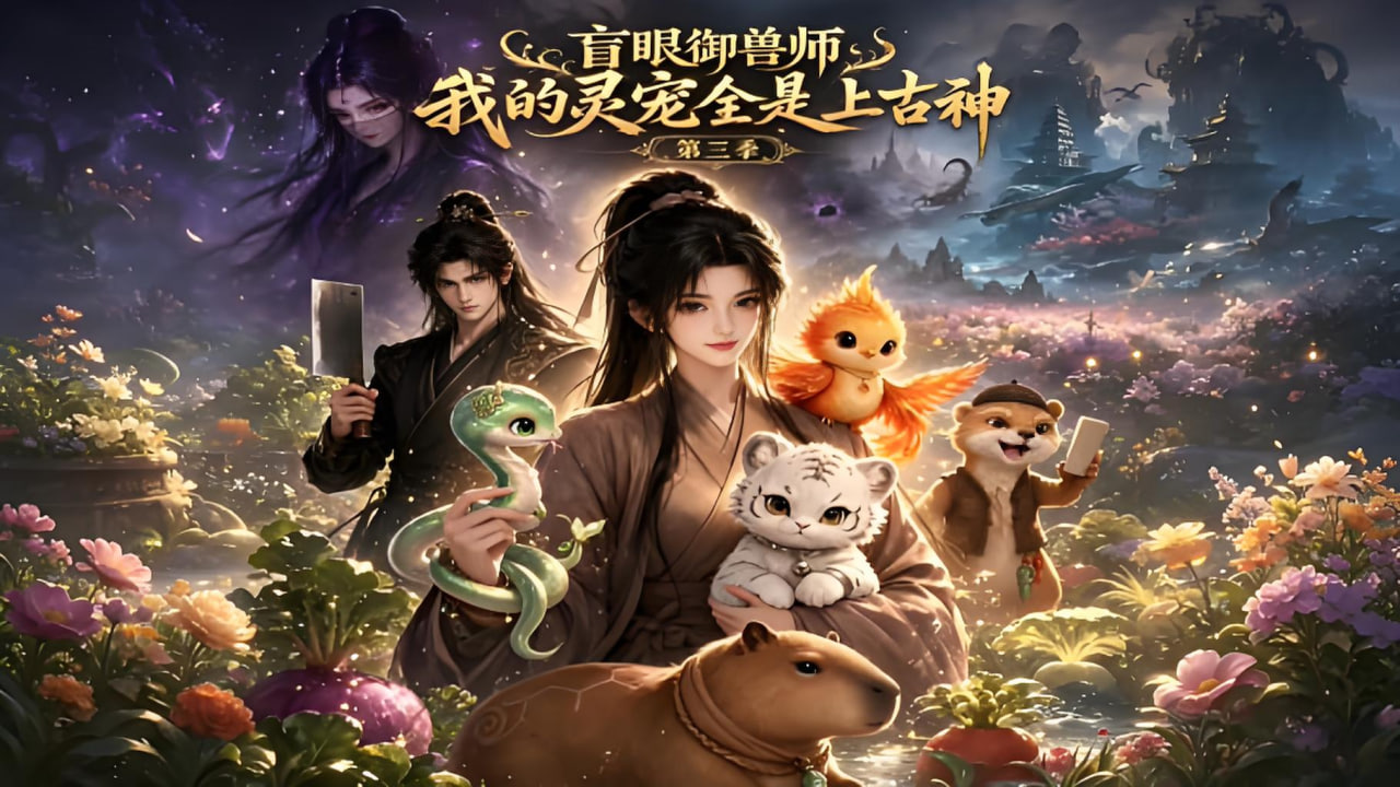 盲眼御兽师我的灵宠全是上古神