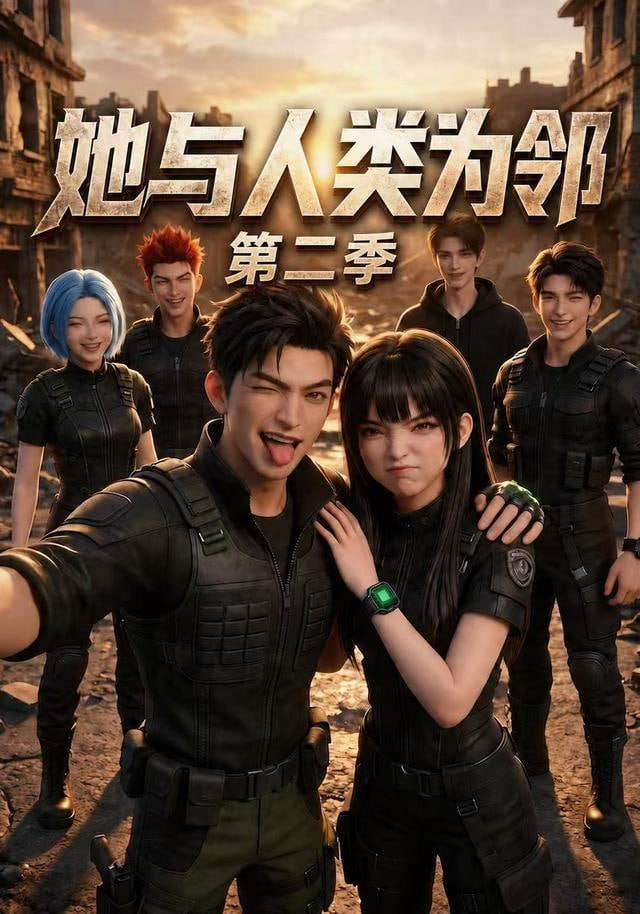 她与人类为邻