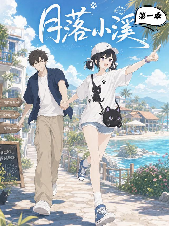 月落小溪