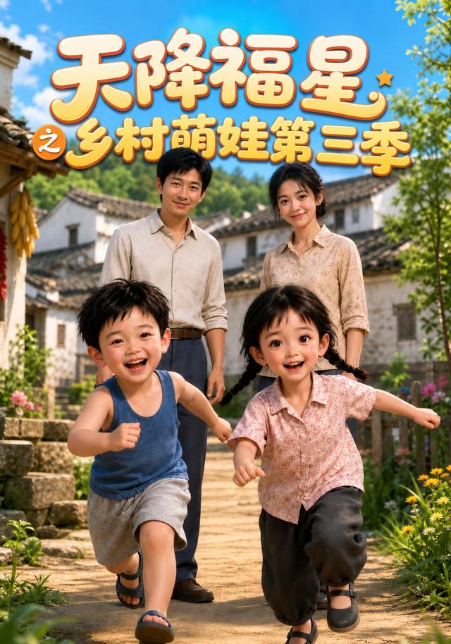 天降福星之乡村萌娃 AI短剧