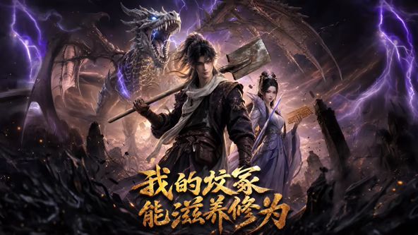 《我的坟冢能滋养修为》海报