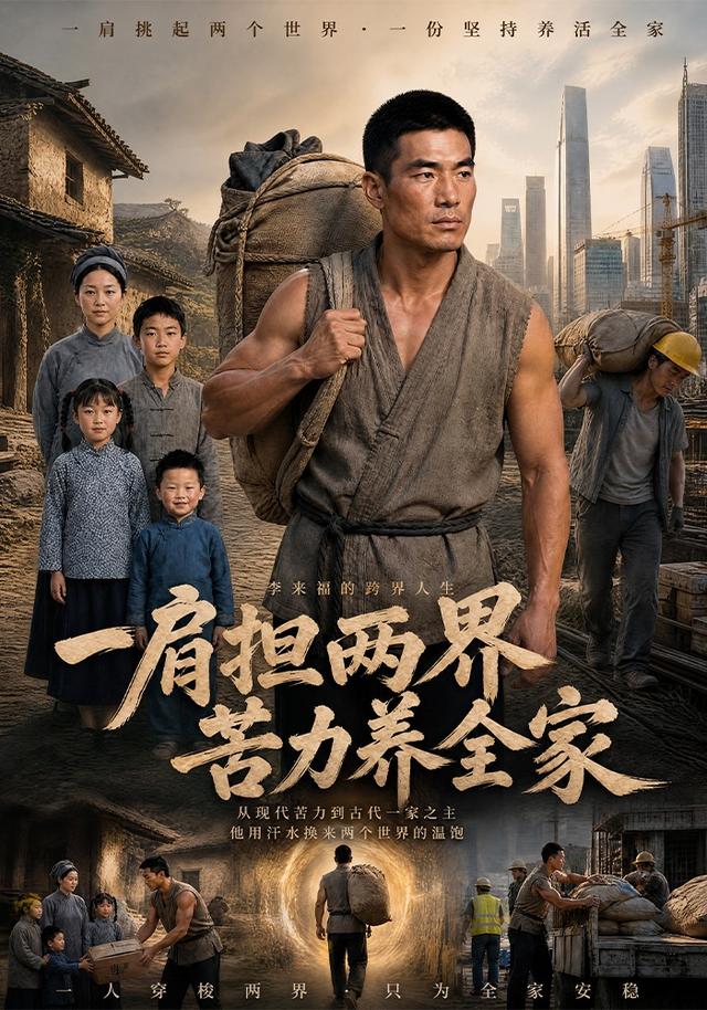 一肩担两界,苦力养全家AI短剧