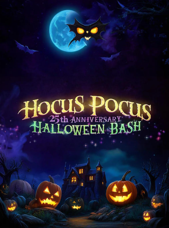 《Hocus Pocus》25周年万圣节狂欢
