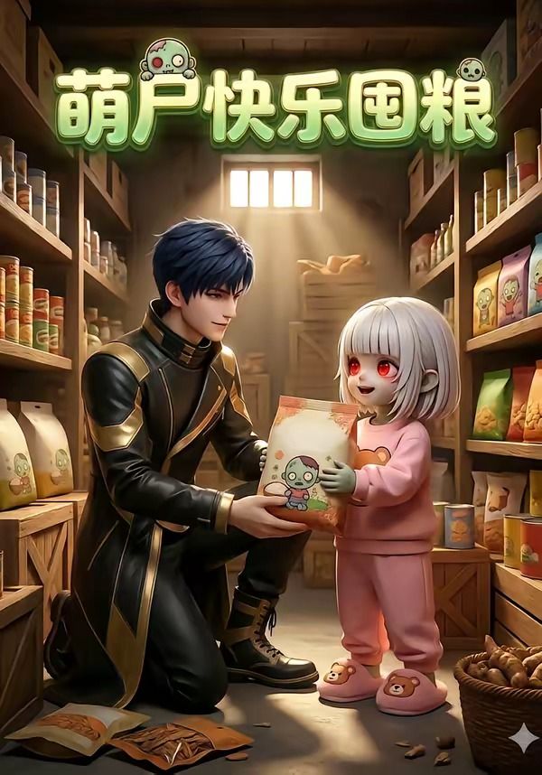 《萌尸快乐囤粮》海报