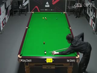 斯诺克威尔士公开赛资格赛 巩晨智4-0肯·达赫迪 20250205