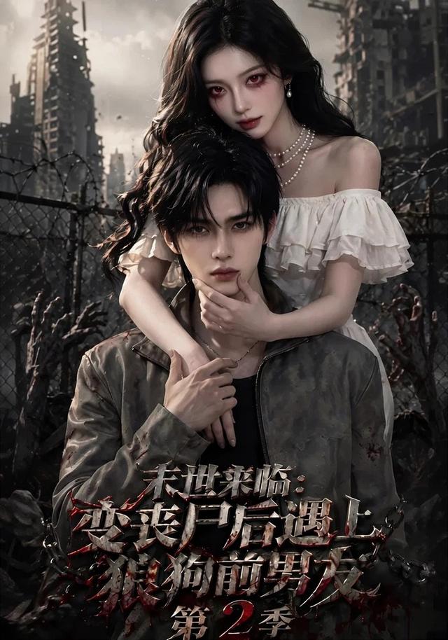 末世来临：变丧尸后遇上狼狗前男友 AI漫剧海报