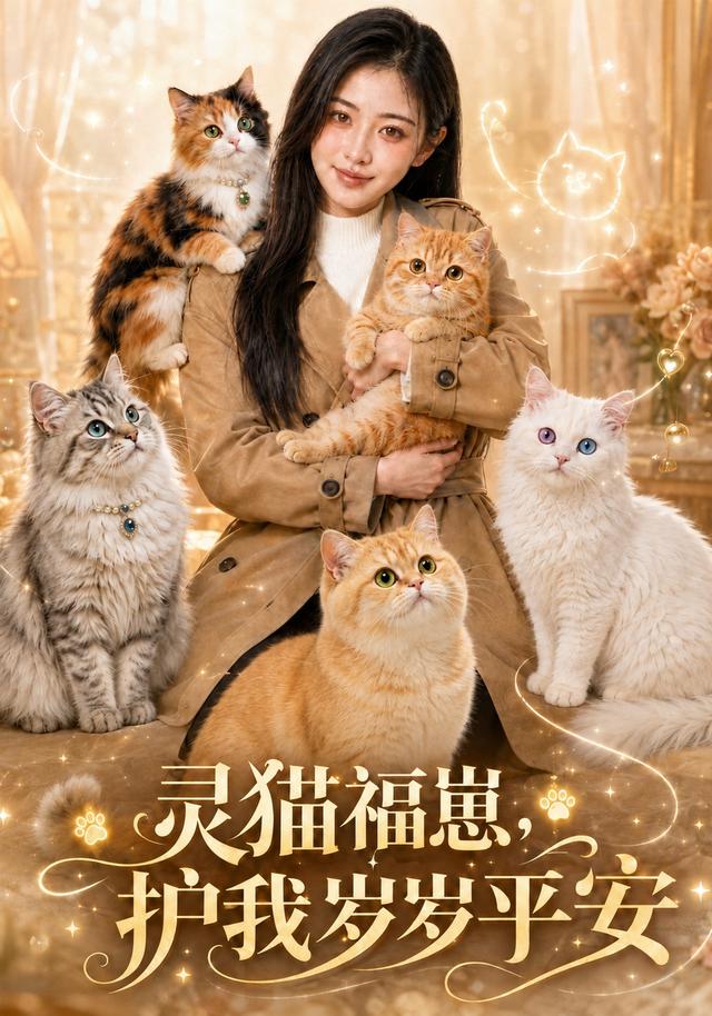 灵猫福崽,护我岁岁平安AI短剧