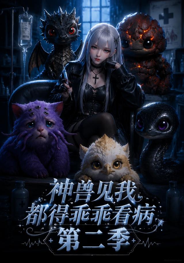 神兽见我都得乖乖看病 AI漫剧海报