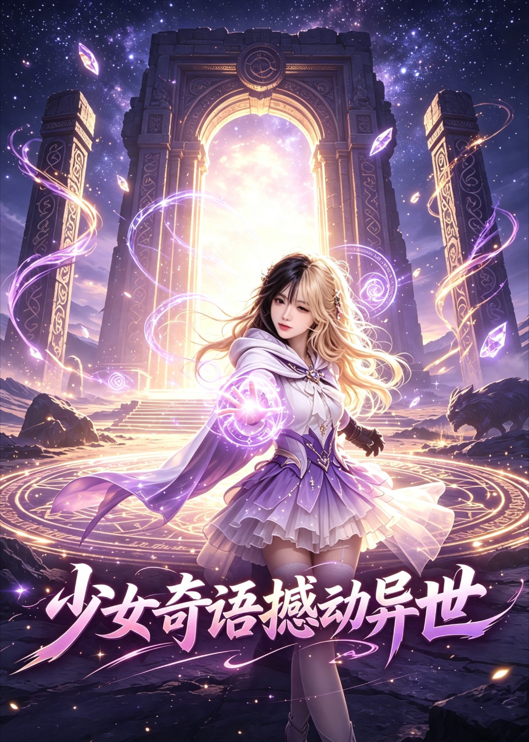 《少女奇语撼动异世》海报