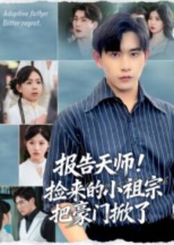 报告天师捡来的小祖宗把豪门掀了 真人剧海报