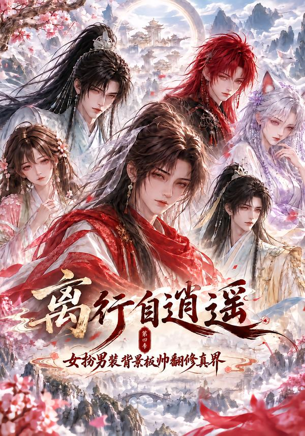 离行自逍遥女扮男装背景板帅翻修真界