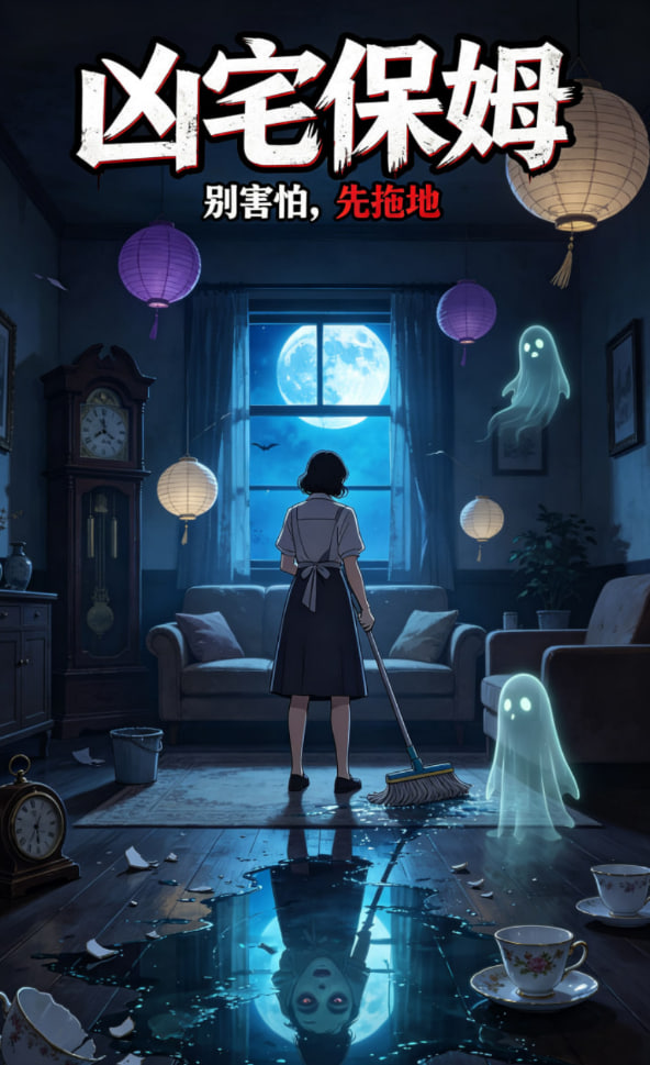 《凶宅保姆》海报