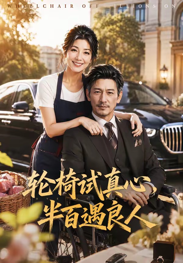 《轮椅试真心，半百遇良人》海报