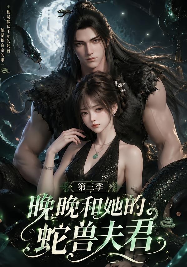 晚晚和她的蛇兽夫君 AI漫剧海报