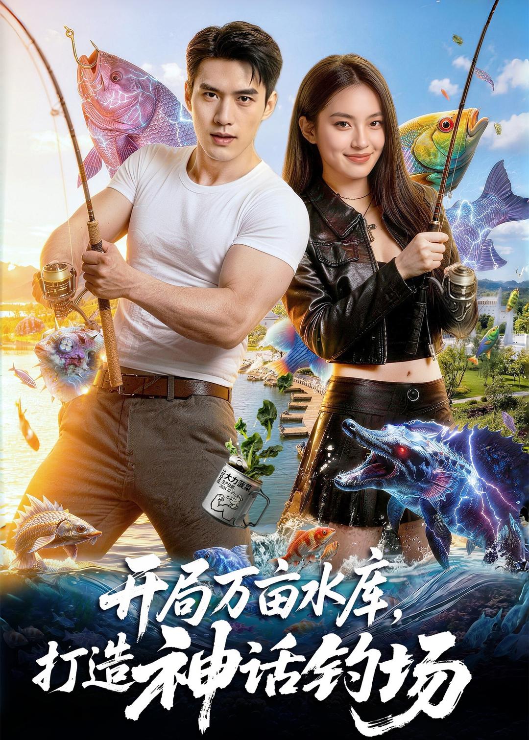 开局万亩水库，打造神话钓场 AI