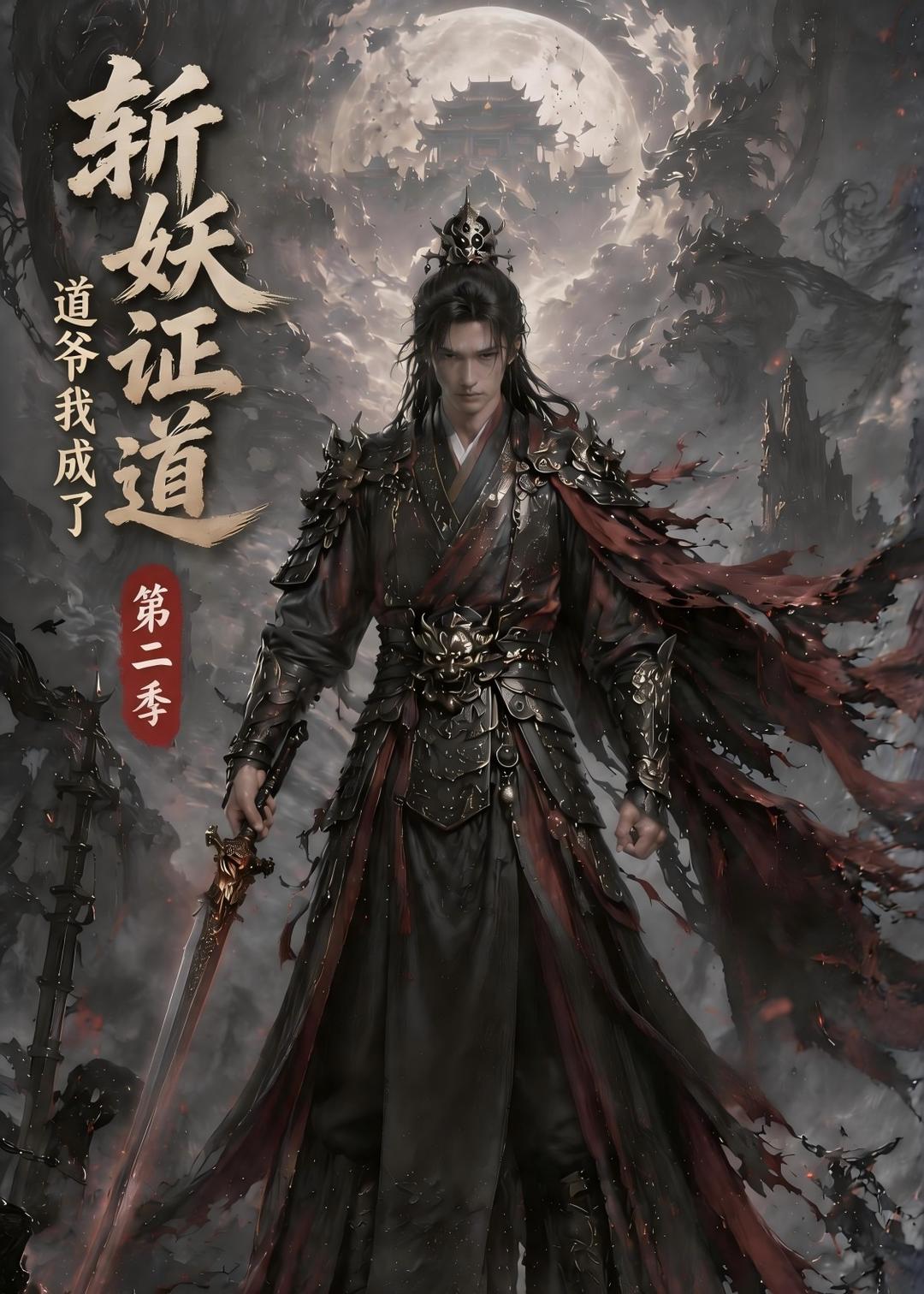 斩妖证道：道爷我成了 AI漫剧海报