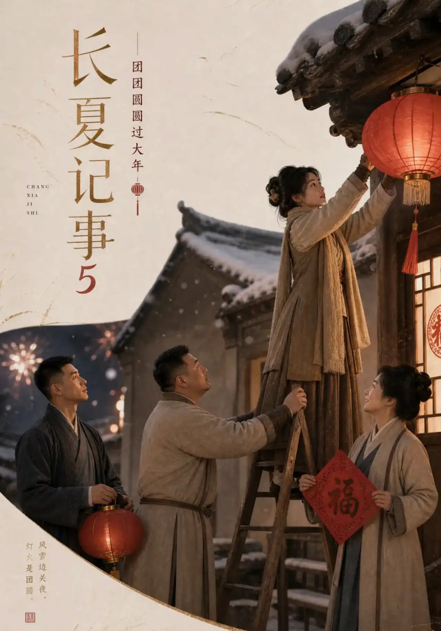 长夏记事5，团团圆圆过大年封面图