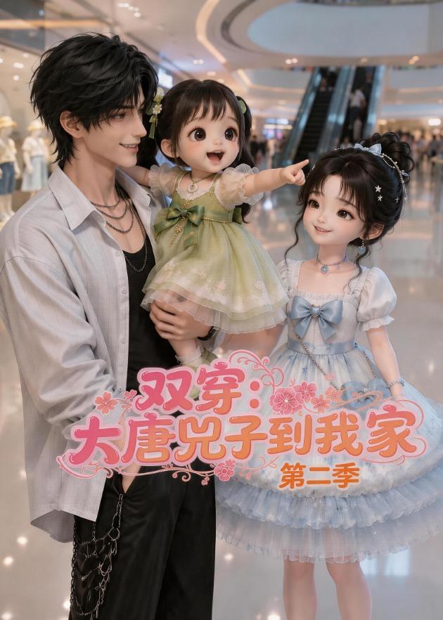 双穿：大唐兕子到我家 AI漫剧海报