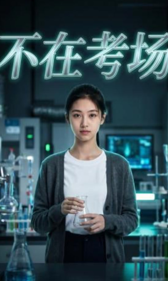 《不在考场》海报