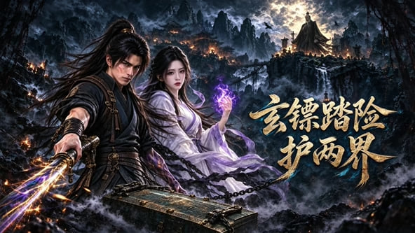 玄镖踏险护两界封面图