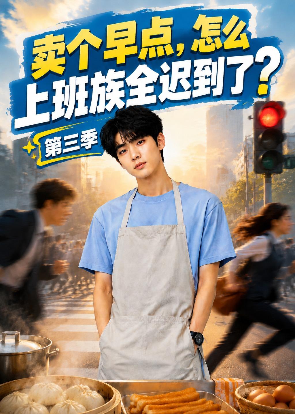 卖个早点，怎么上班族全迟到了？ 漫剧封面图