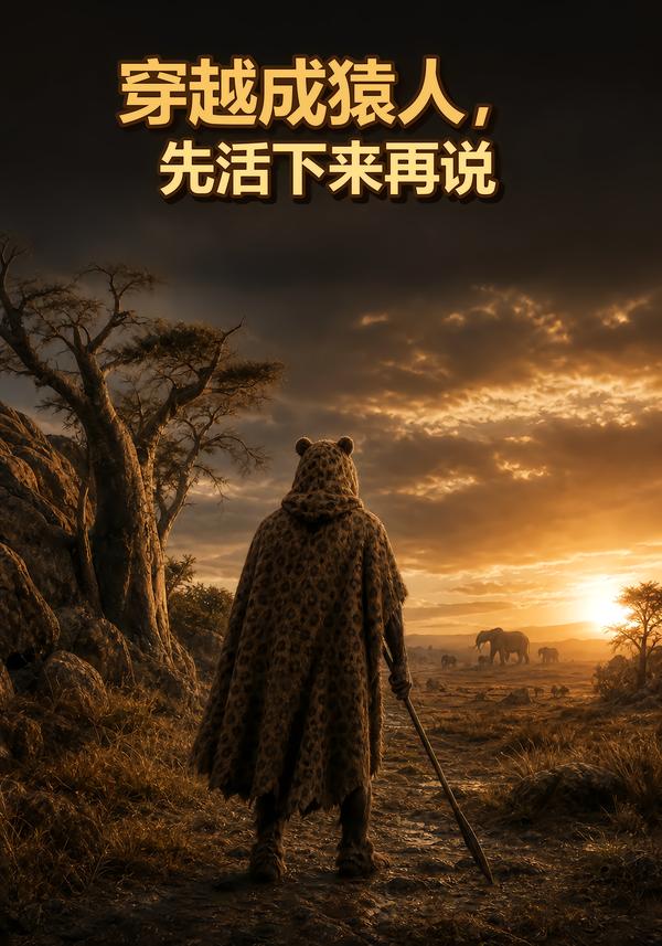穿越成猿人,先活下来再说封面图